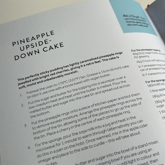 🌻4/$20 Simply Vegan Baking Hardcover Recipe Book Freya Cox From British Baking - Picture 16 of 16